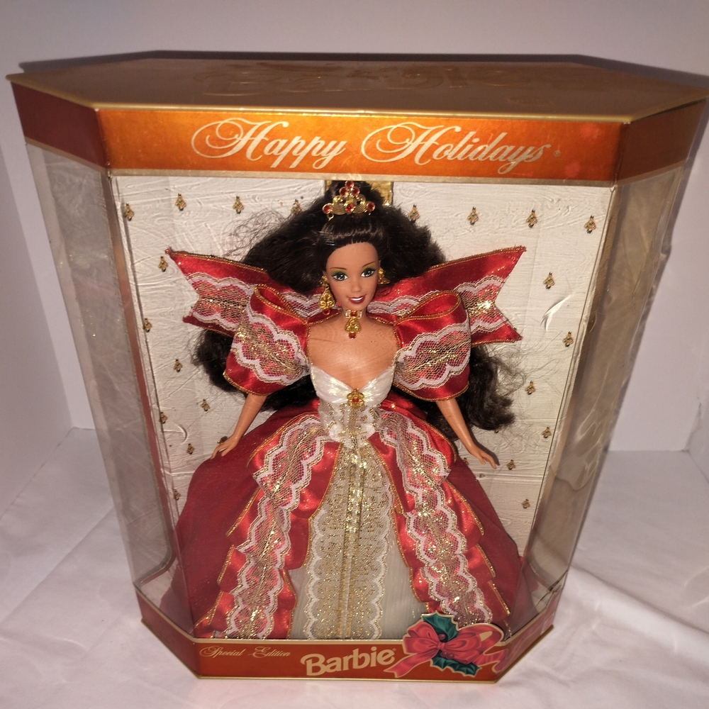 Barbie Holiday Edition Doll - Red and Gold Elegance